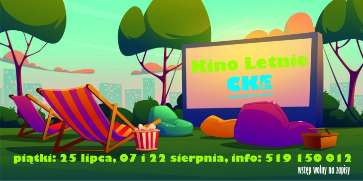 Kino letnie w CKiE